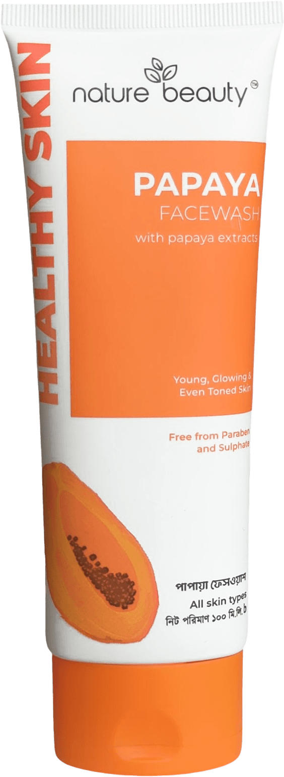 Nature Beauty Papaya Facewash 100ml