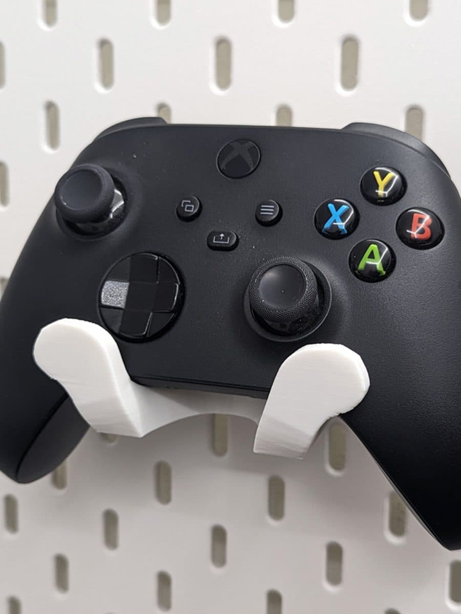 Xbox Controller Holder for Pegboard – Universal Clip Mount