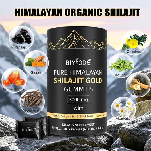 Shilajit Gummies: Pure Shilajit Himalayan