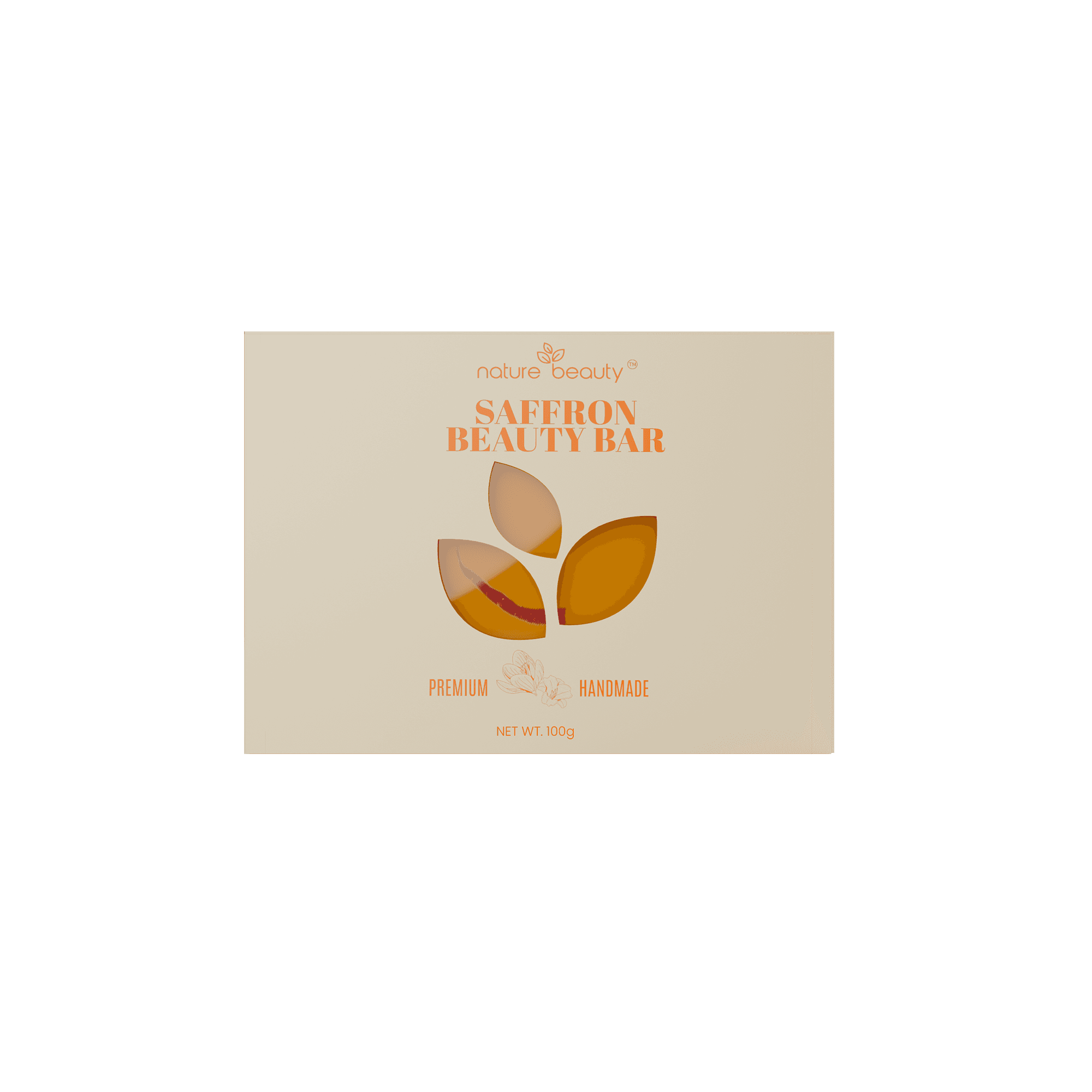 Nature Beauty Hand-made Beauty Bar (Saffron) 100gm