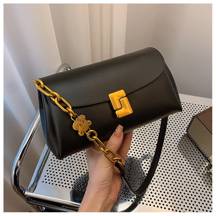 Luna Mini Shoulder Bag - Black thumbnail 2