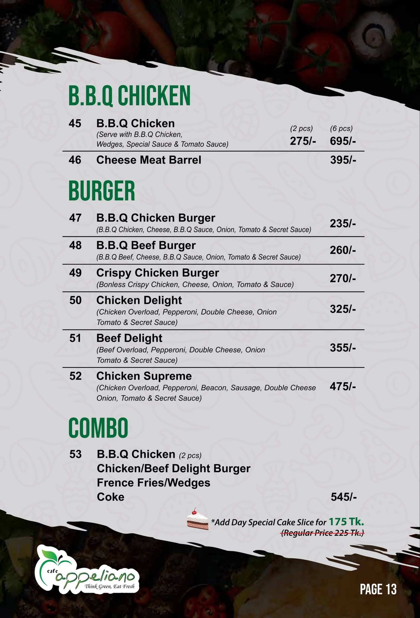 Cafe Appeliano Khilgaon menu page 7