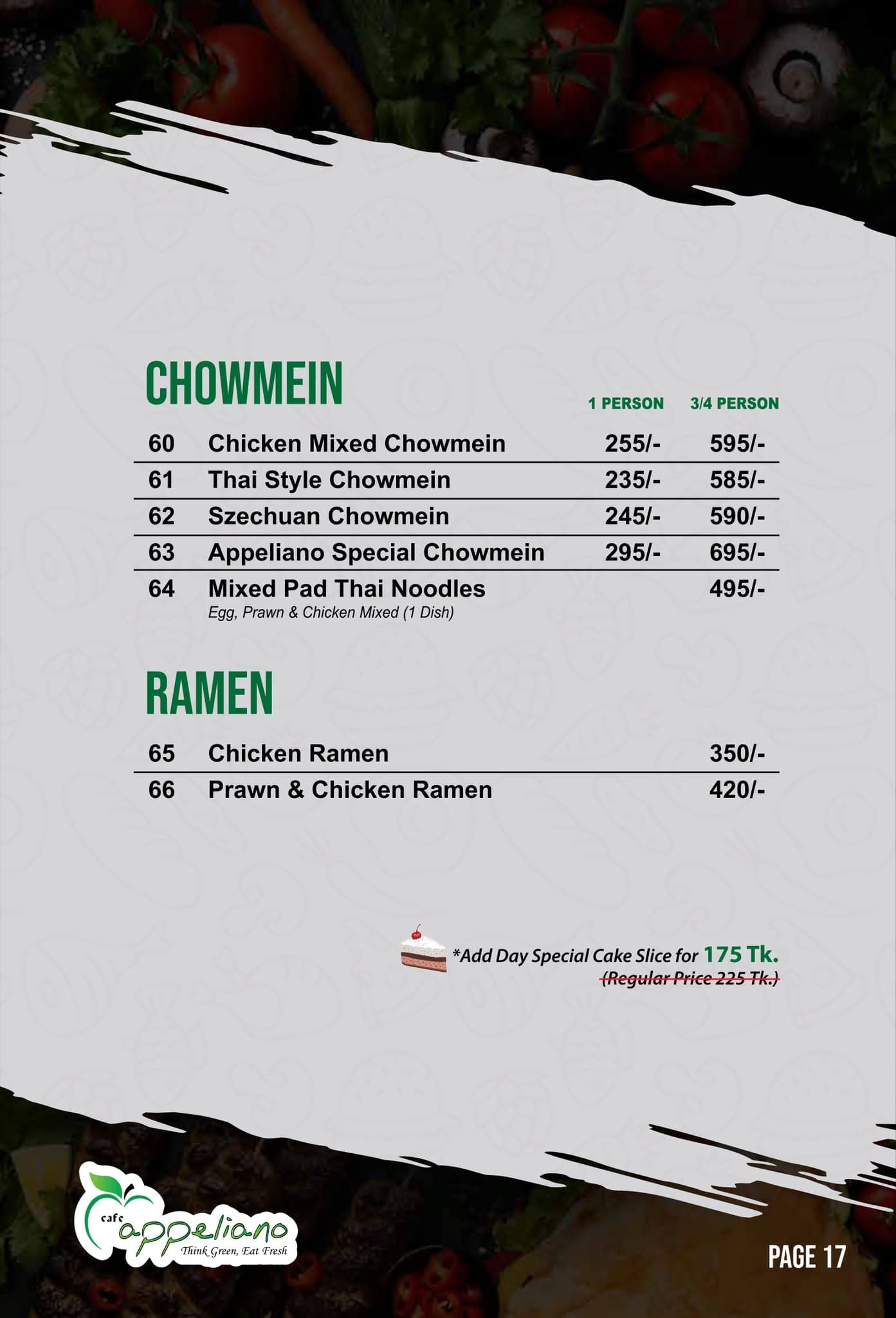 Cafe Appeliano Khilgaon menu page 11