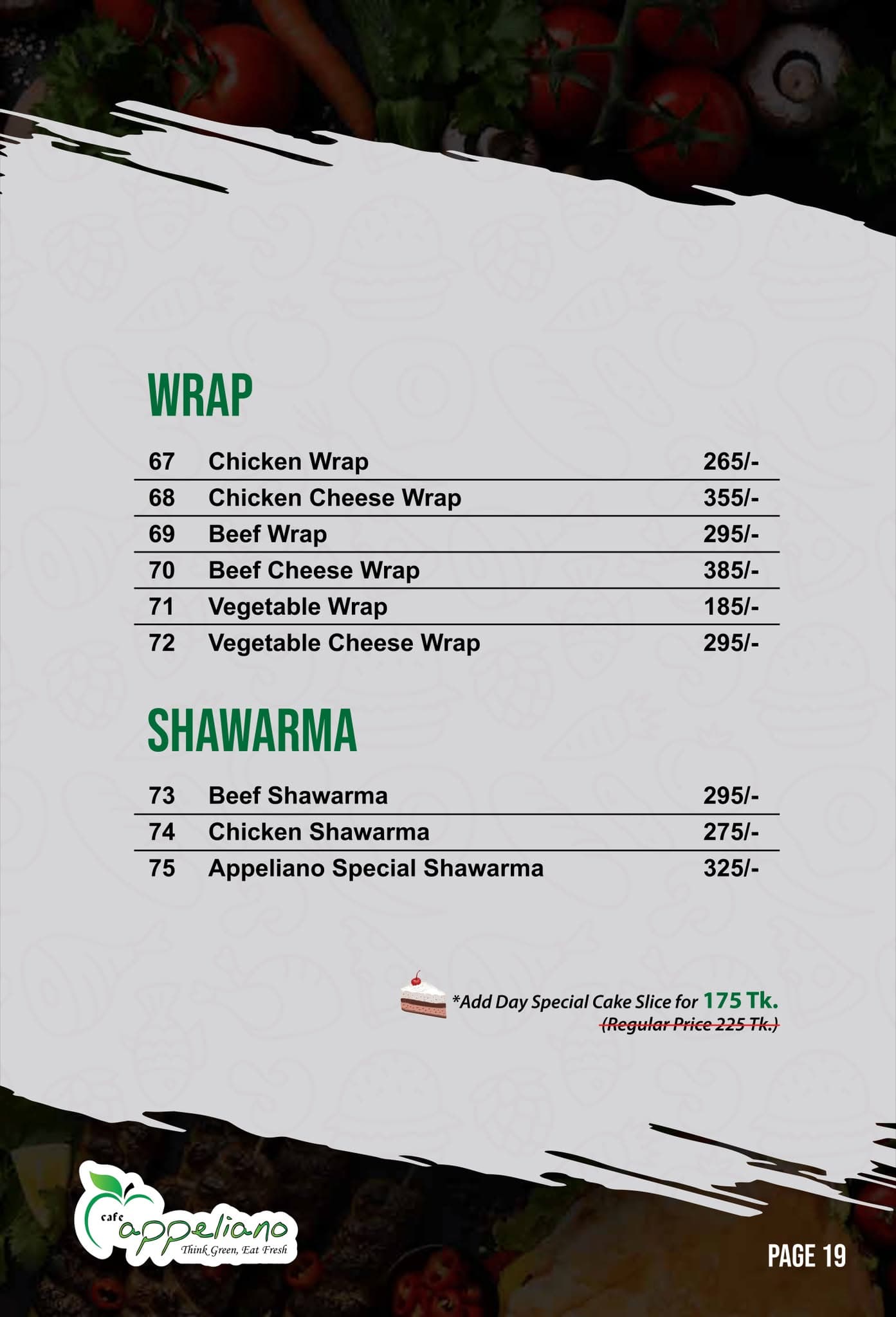 Cafe Appeliano Khilgaon menu page 13