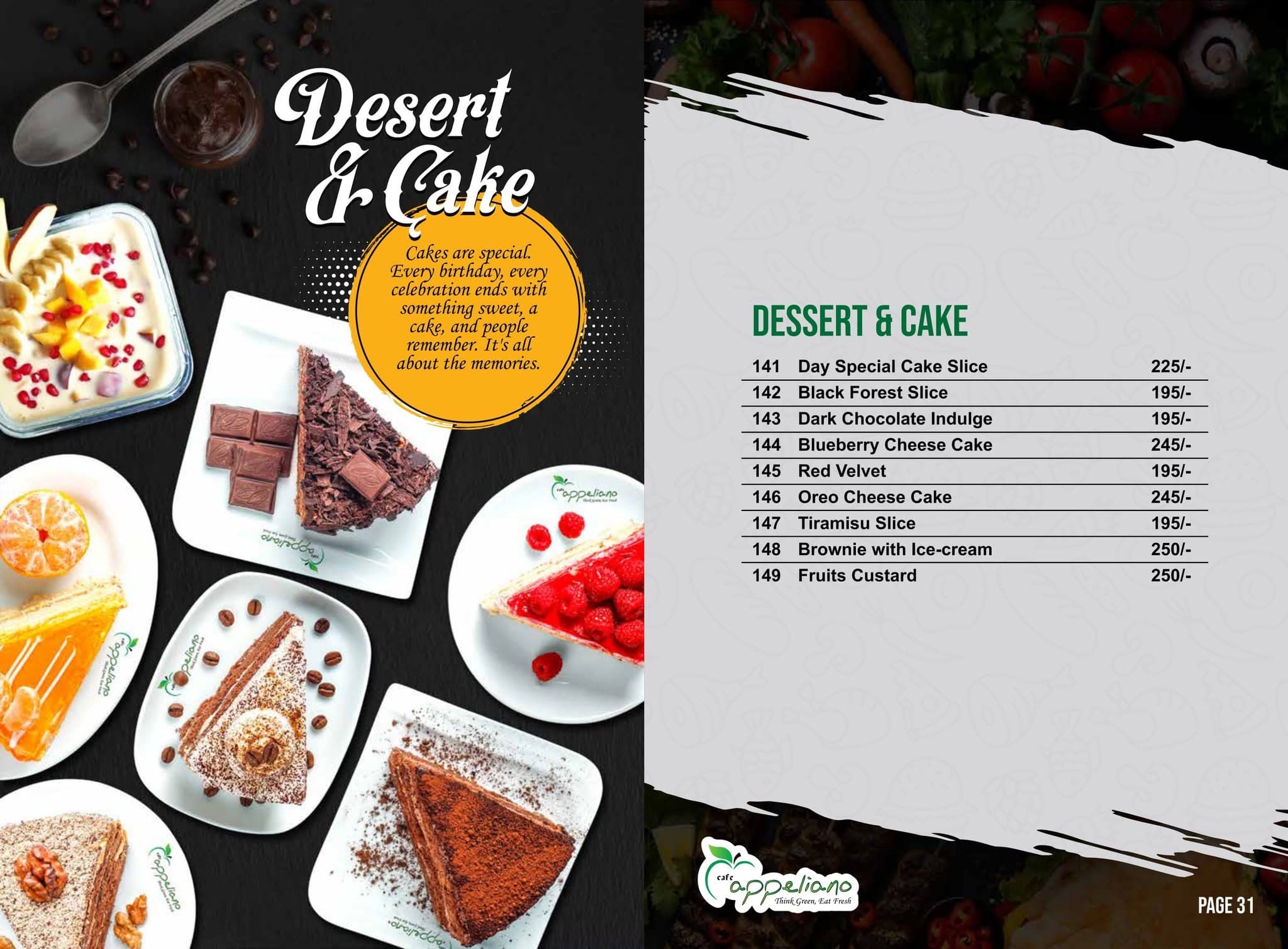 Cafe Appeliano Dhanmondi menu page 5