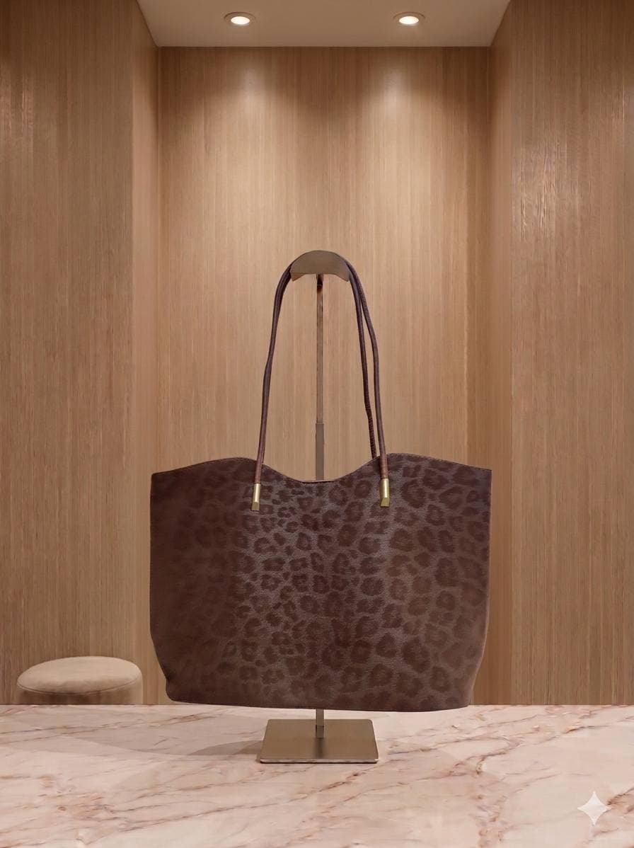 Leopard Print Tote Bag