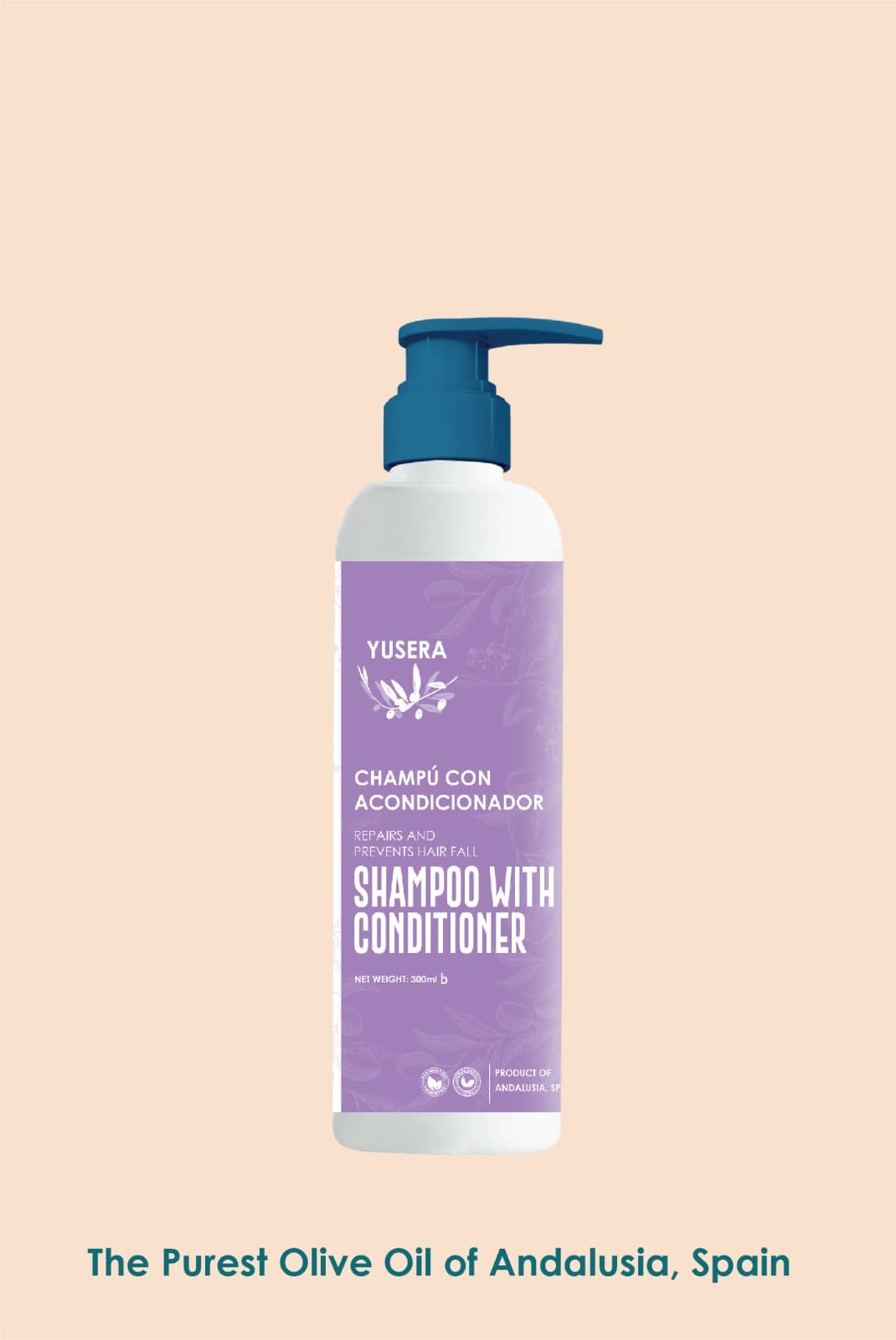 YUSERA Detangler Shine And Soft Shampoo With Conditioner