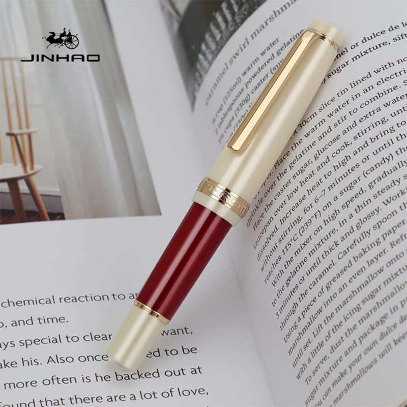 Jinhao 82 Mini Fountain Pen - Red
