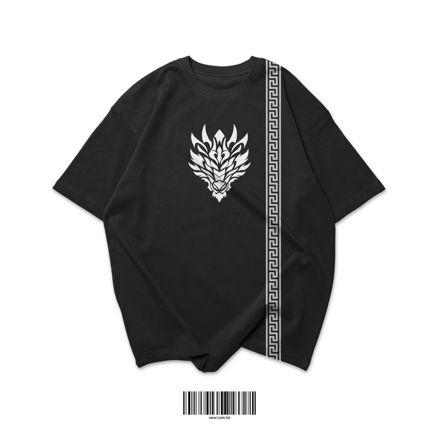 Black Dragon Oversized T-Shirt