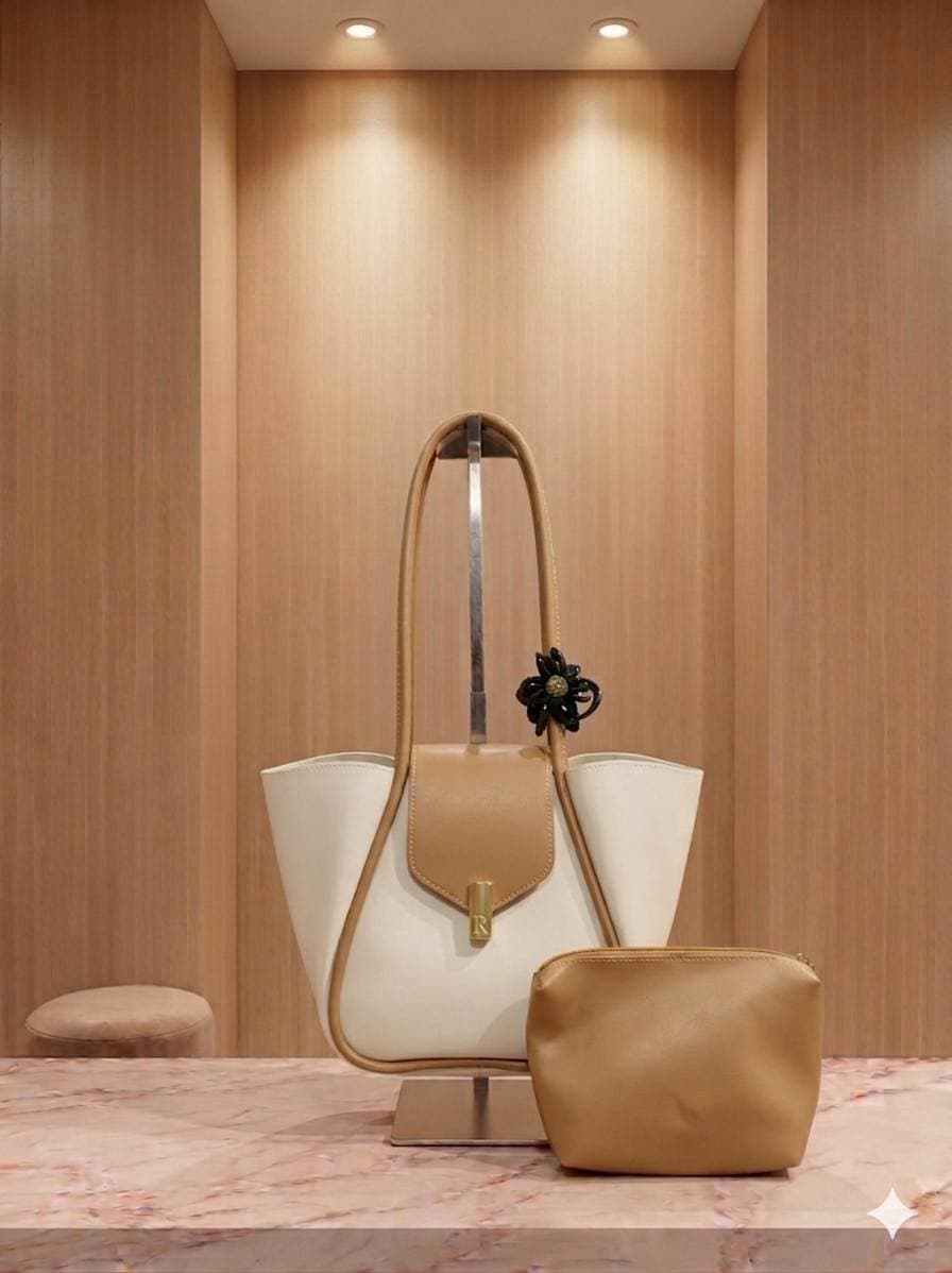 Elegant Two-Piece Tote Bag Set