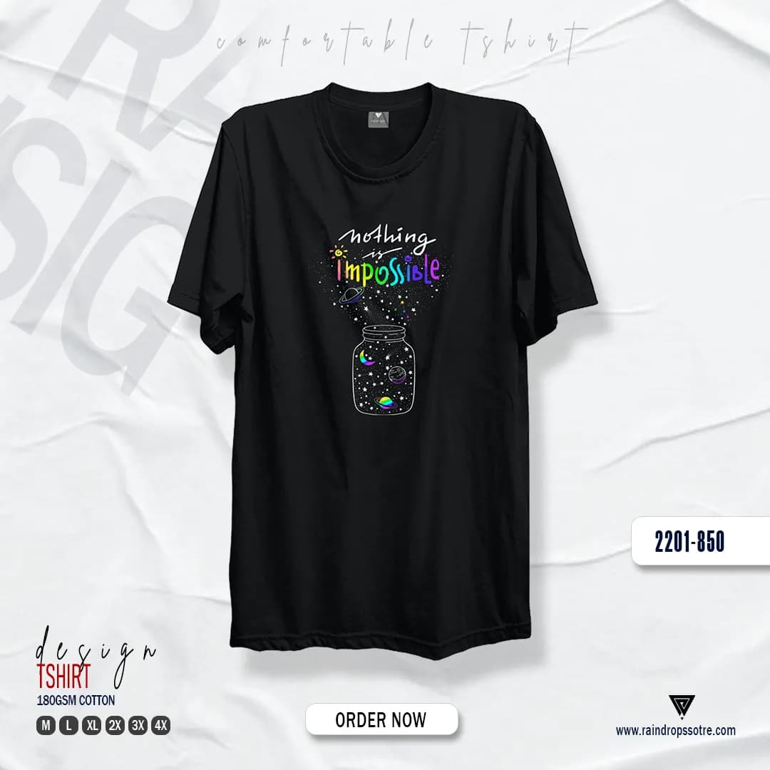 Men’s Graphic T-Shirt Nothing Impossible