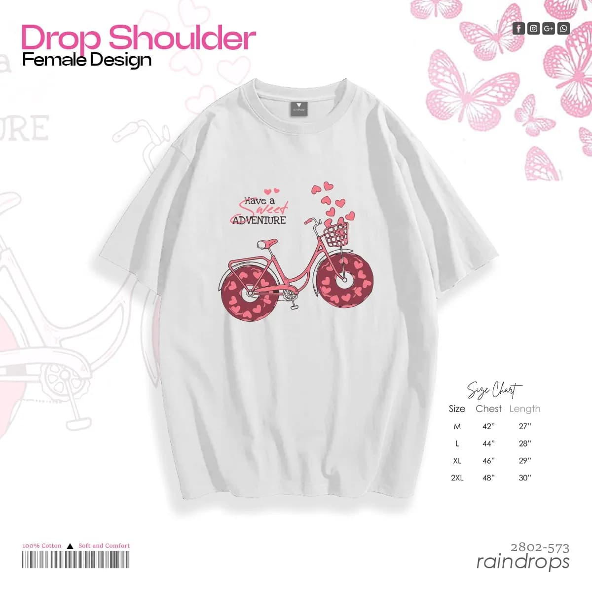 Drop Shoulder Graphic Adventure
